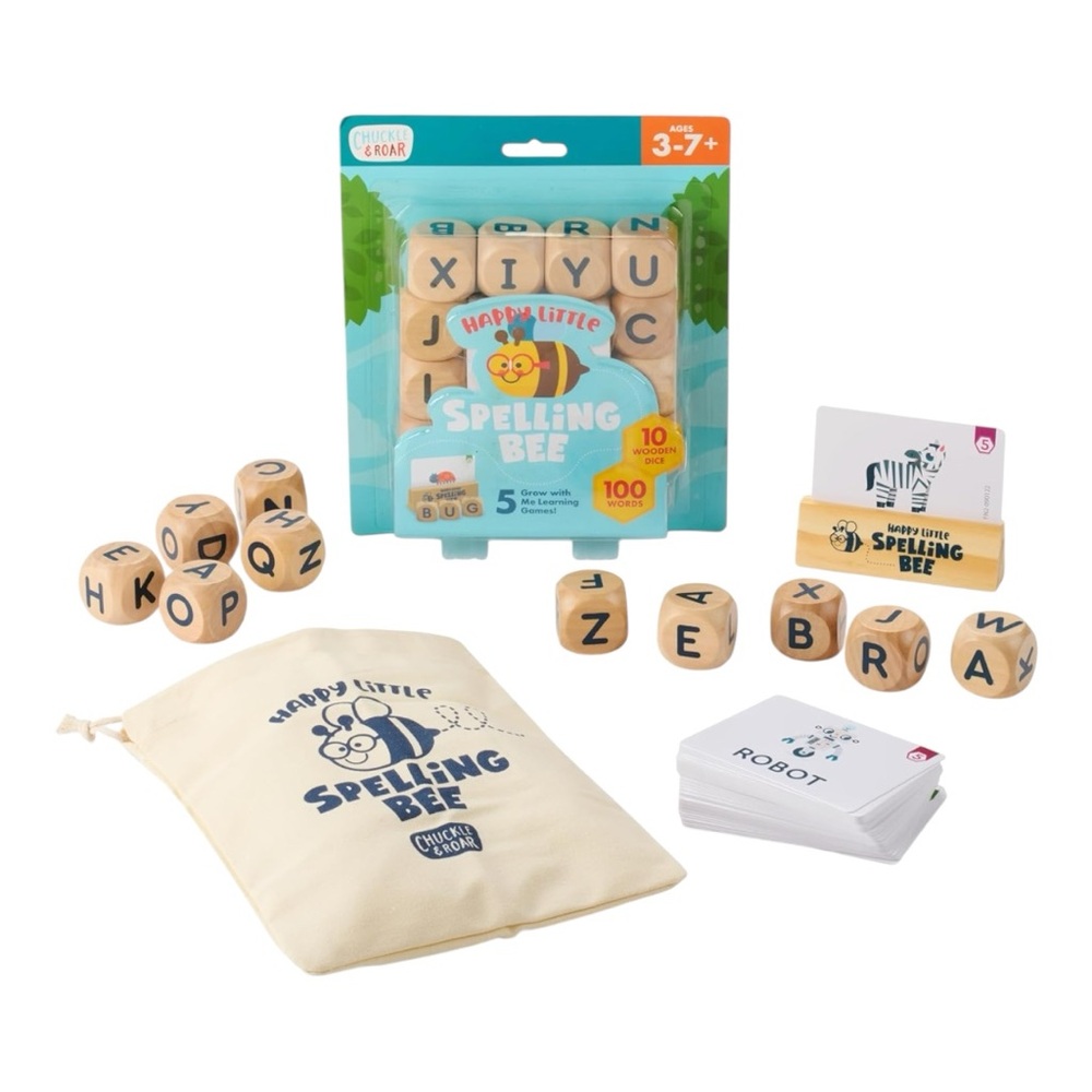 Chuckle & Roar Spelling Bee Dice Game